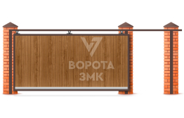 Раздвижные ворота 2000×3000 Nice ЗМК-6971