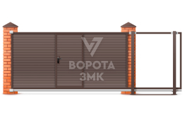 Откатные ворота 2000×2100 Дорхан ЗМК-6890